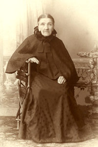 Magdaléna Němejcová roz. Kundrátová (1828-1906), měšťanka v Nepomuku  čp.6