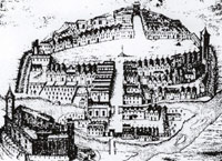 Město Strakonice (mezi léty 1650 až 1700)